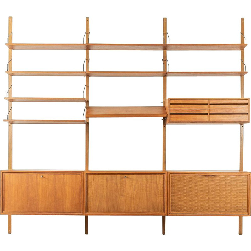 Wall unit vintage by Poul Cadovius, 1960s