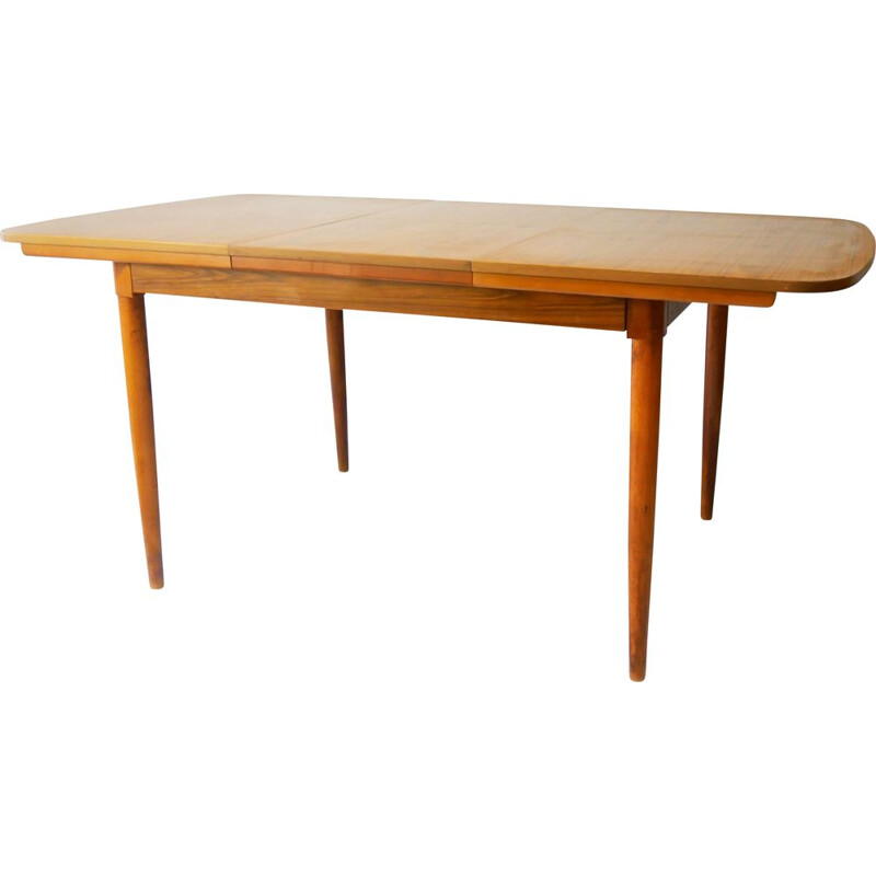 Mid-century extending dining table by Schreiber, 1970s