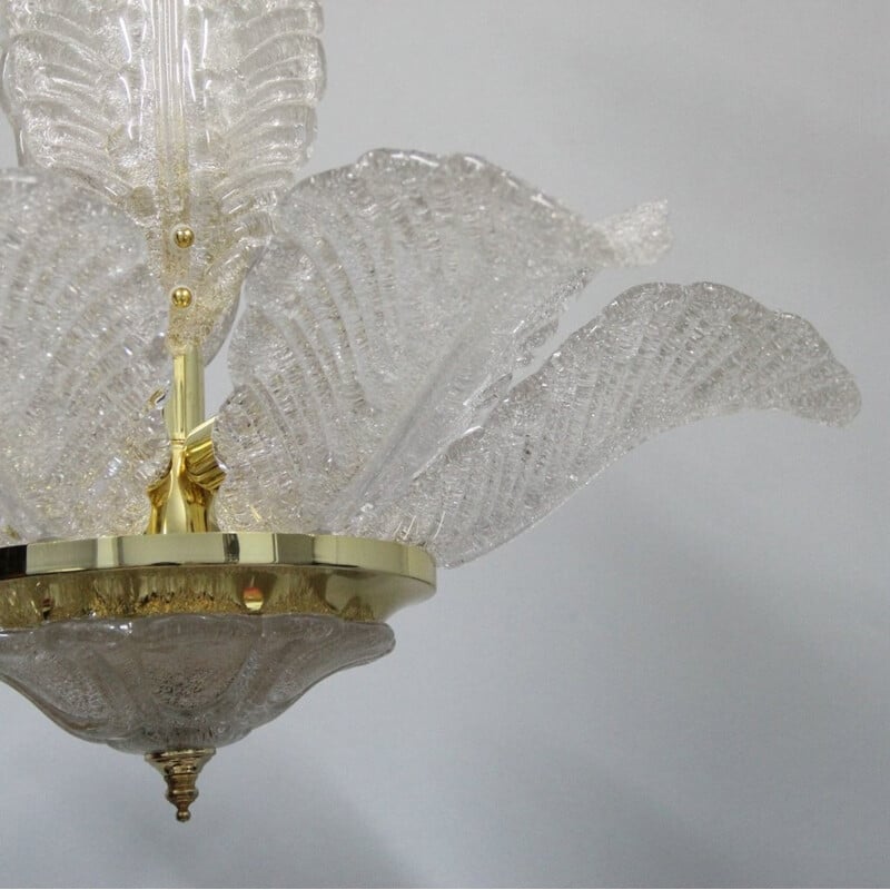 Pendant lamp in Murano glass - 1970s