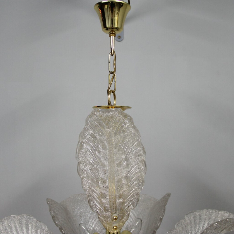 Pendant lamp in Murano glass - 1970s