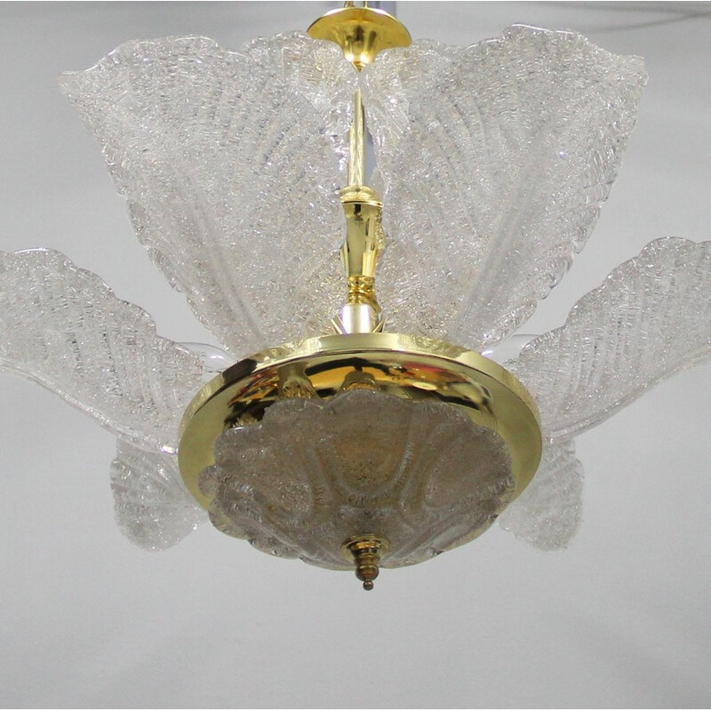 Pendant lamp in Murano glass - 1970s