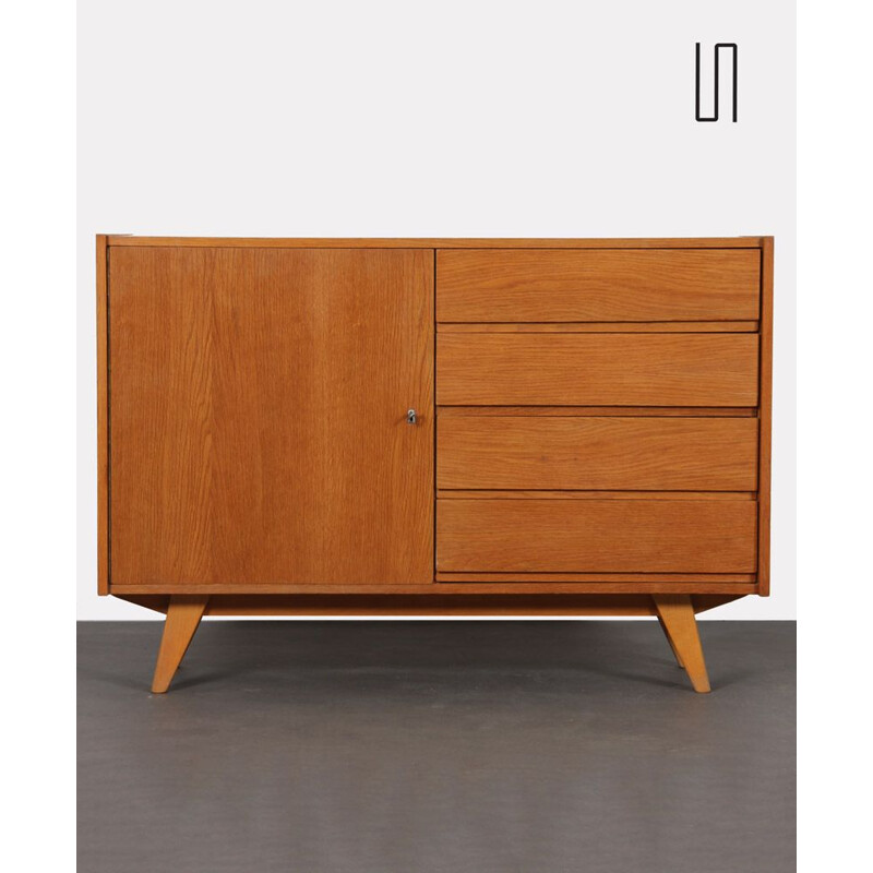 Vintage chest of drawers model U-458 by Jiroutek for Interier Praha, 1960