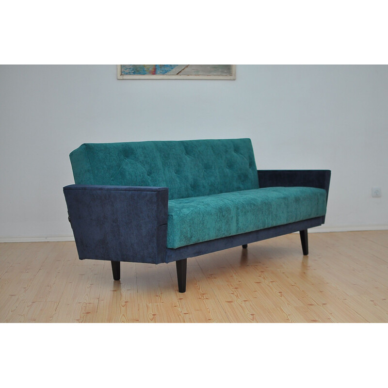 Mid-century folding sofa daybed, 1960s