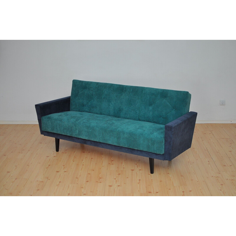 Mid-century folding sofa daybed, 1960s