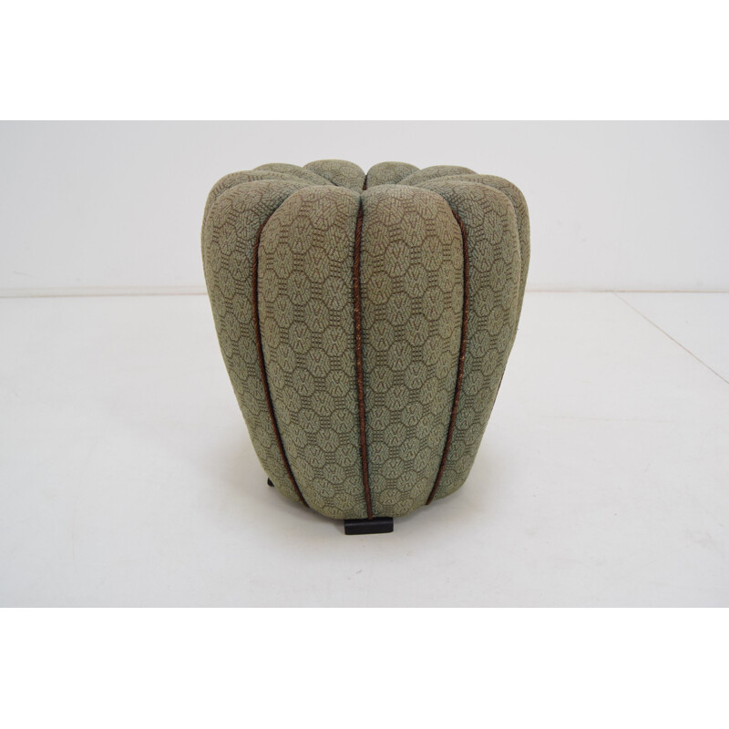 Mid-century Art deco Stool Footstool by Jindrich Halabala, 1930s