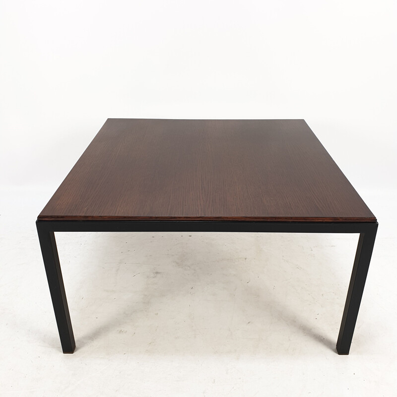 Vintage teak wood coffee table by Osvaldo Borsani for Tecno, Italy 1960