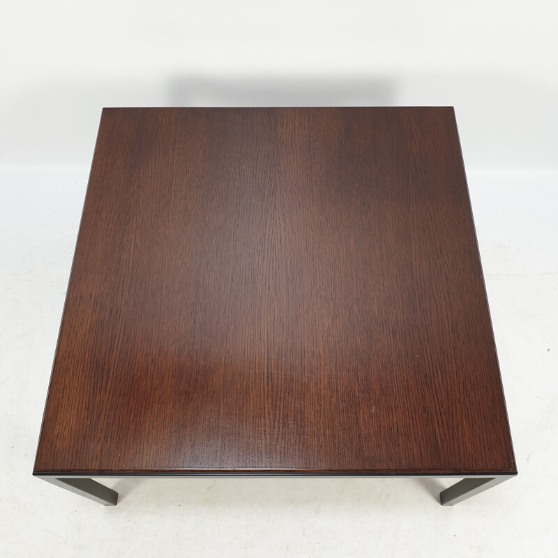 Vintage teak wood coffee table by Osvaldo Borsani for Tecno, Italy 1960