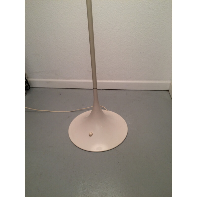 Louis Poulsen "Panthella" floor lamp in white plastic, Verner PANTON - 1970s