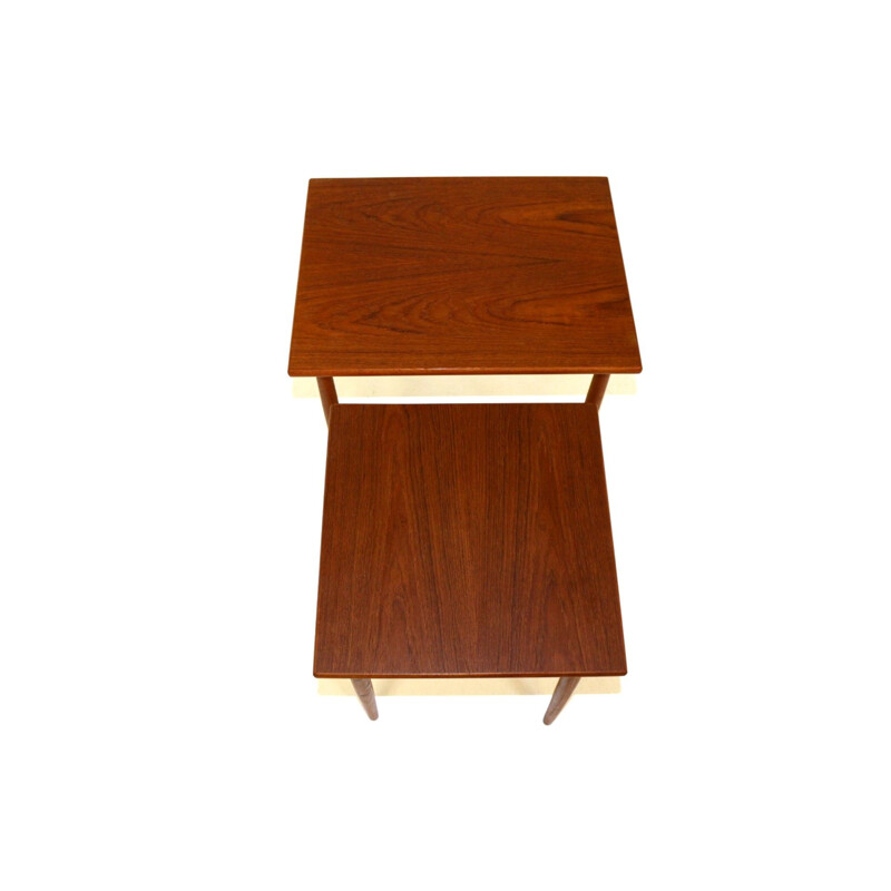 Tables gigognes vintage par Seffle Möbelfabrik, Suède 1960