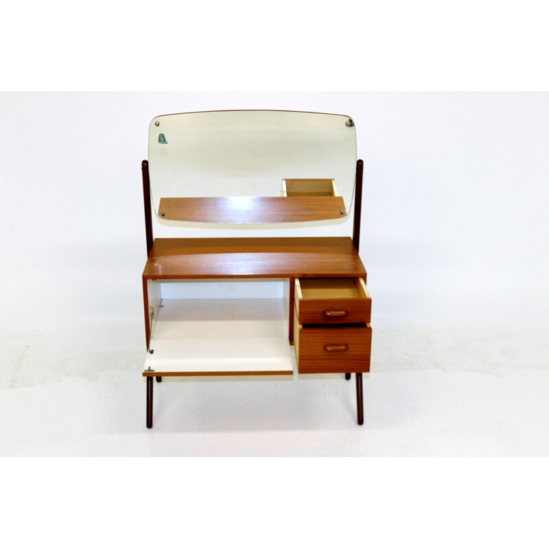 Comodino vintage in teak di Sigfred Omann, Danimarca 1960