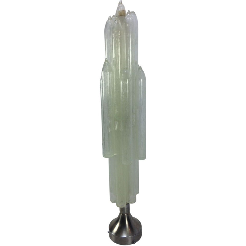 Italian vintage Mazzega Murano glass floor lamp by Carlo Nason, Italy 1960-1970s