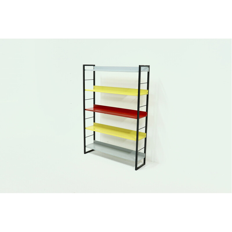 Mid century Dutch bookcase by A. Dekker for Tomado, 1950s