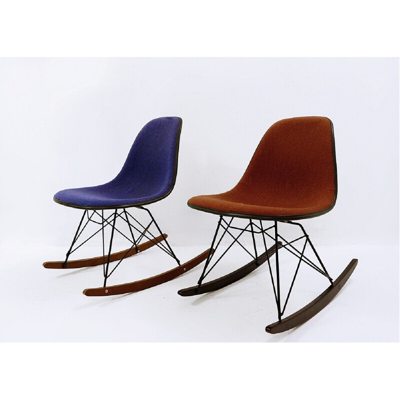 Chaises à bascule par Eames pour Herman Miller, 1960