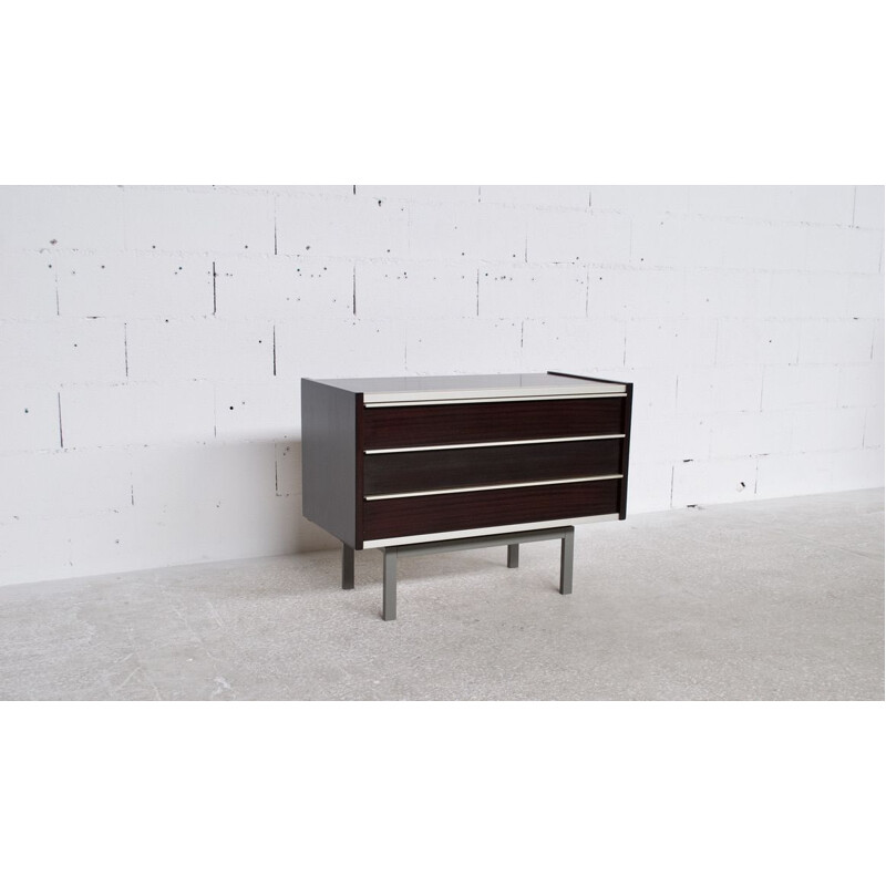 Vintage rosewood chest of drawers by Georges Frydman for EFA, 1960