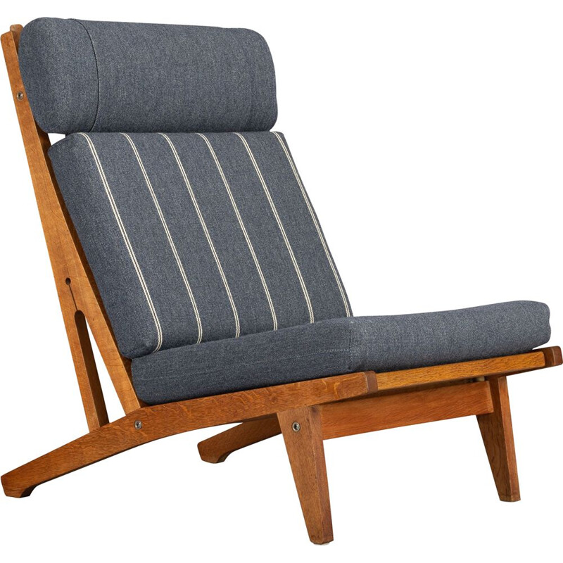 Poltrona vintage GE375 Gentleman di Hans J. Wegner per Getama, 1960