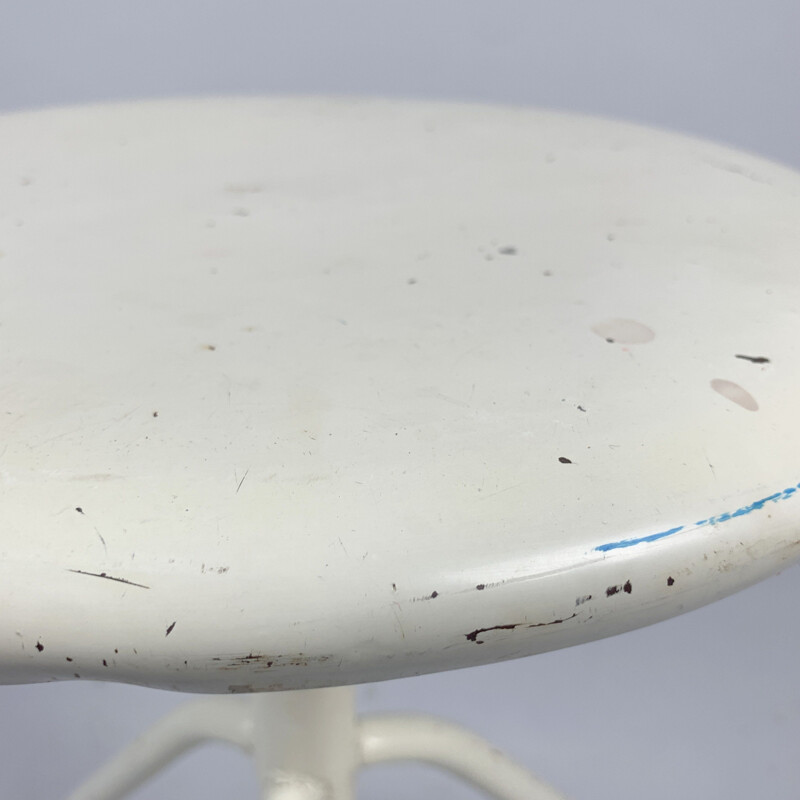 Vintage medical adjustable stool, Czechoslovakia 1950s