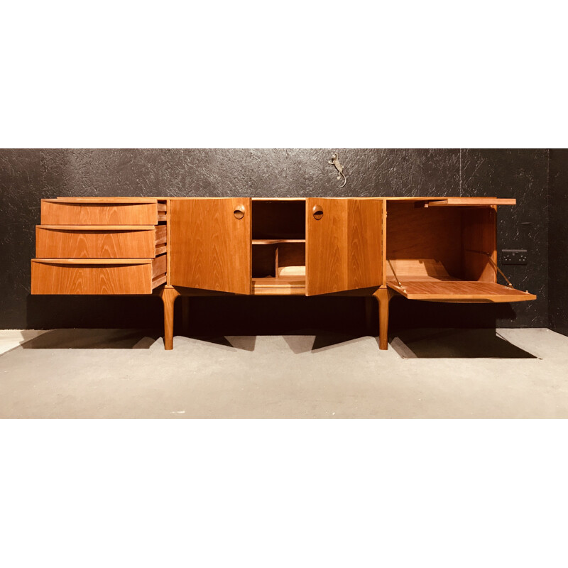 Mid century Mc Intosh teak sideboard by Tom Robertson, Scotland 1960s