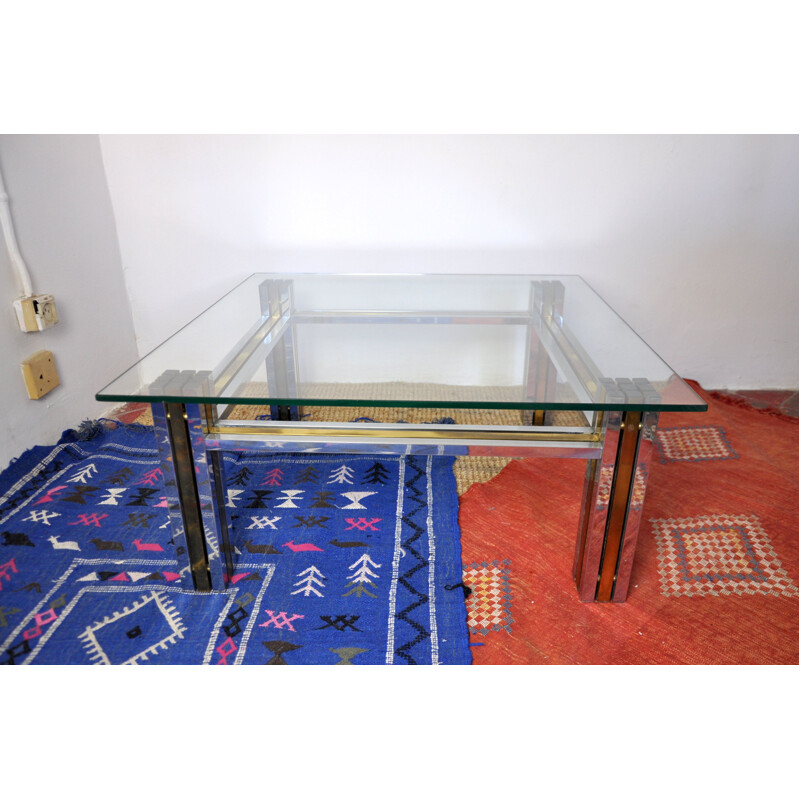 Vintage coffee table by Romeo Regga, Italy 1970