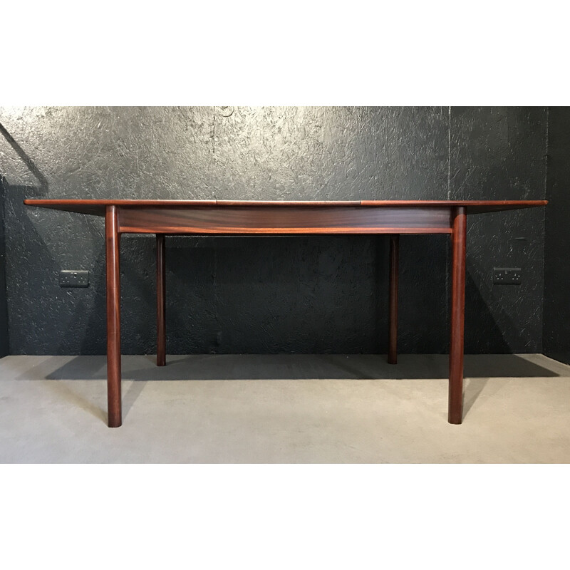 Mid century rosewood extensions table by Tom Robertson for A.H McIntosh, 1960s