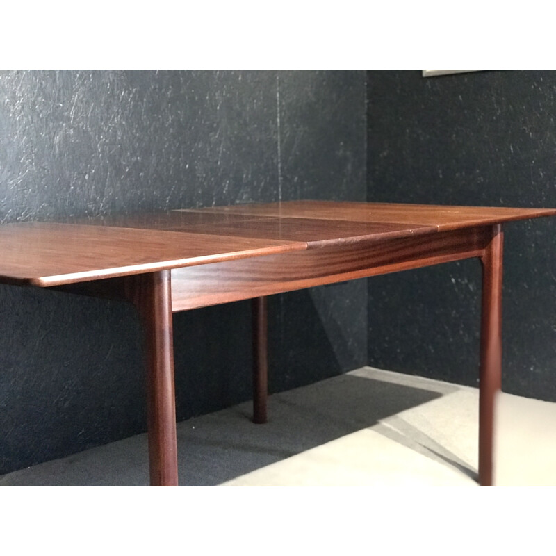 Mid century rosewood extensions table by Tom Robertson for A.H McIntosh, 1960s