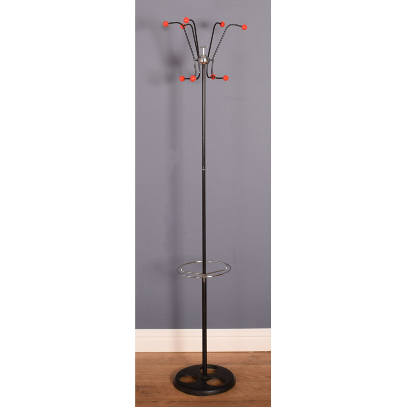 Vintage metal coat rack, 1950