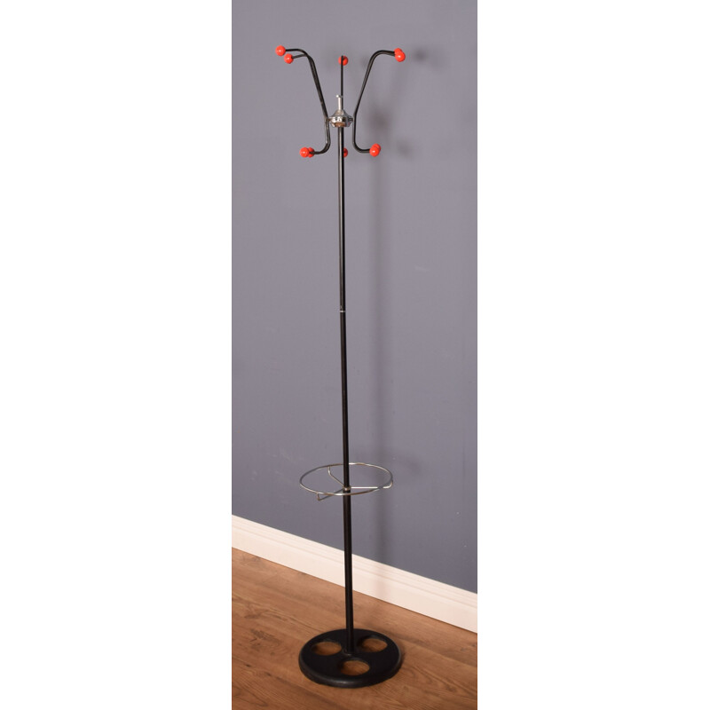 Vintage metal coat rack, 1950