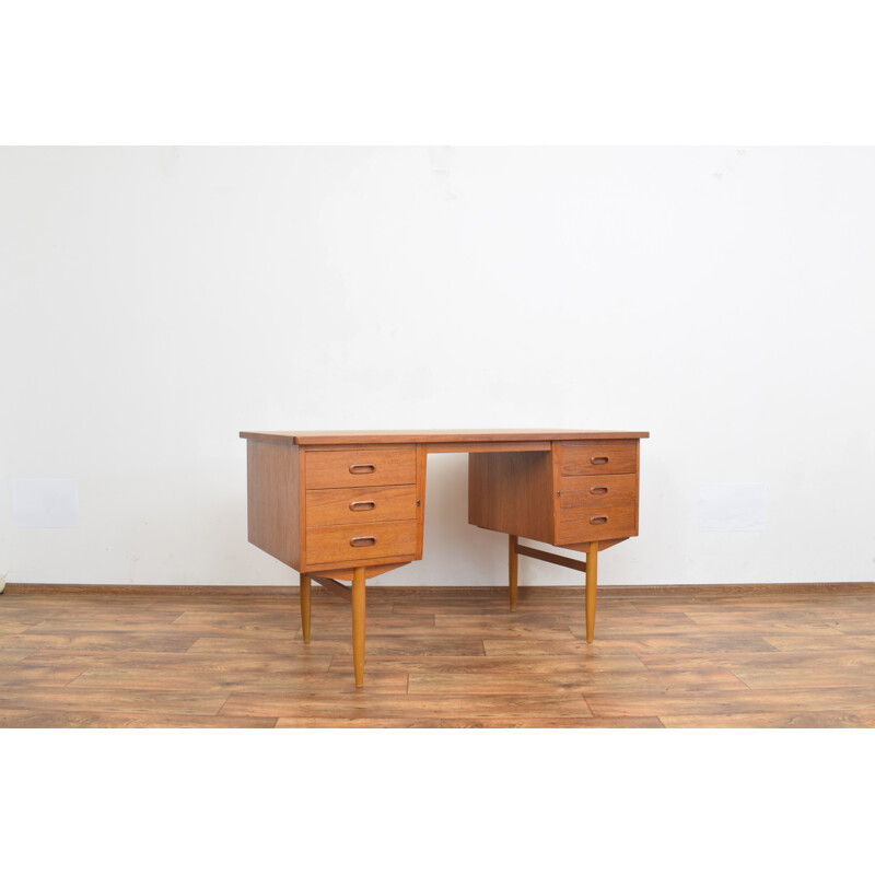 Mid-century Danish teak desk, 1960s