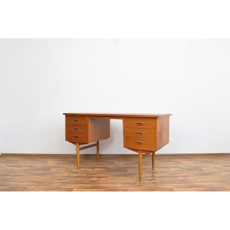 Mid-century Danish teak desk, 1960s