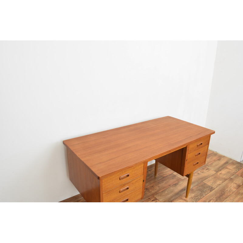 Mid-century Danish teak desk, 1960s