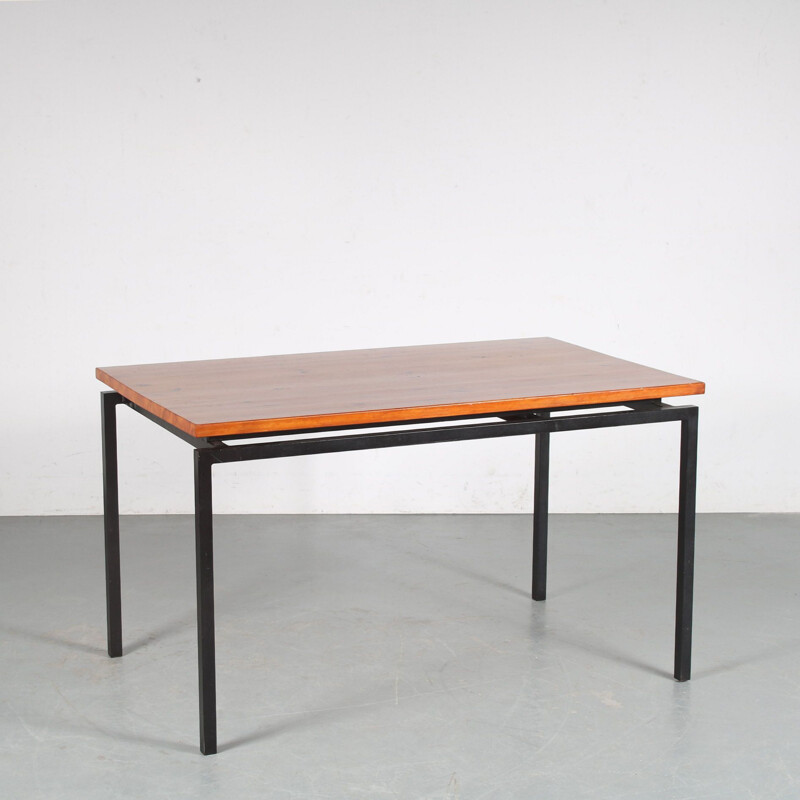 Vintage extendible dining table, Netherlands 1950s