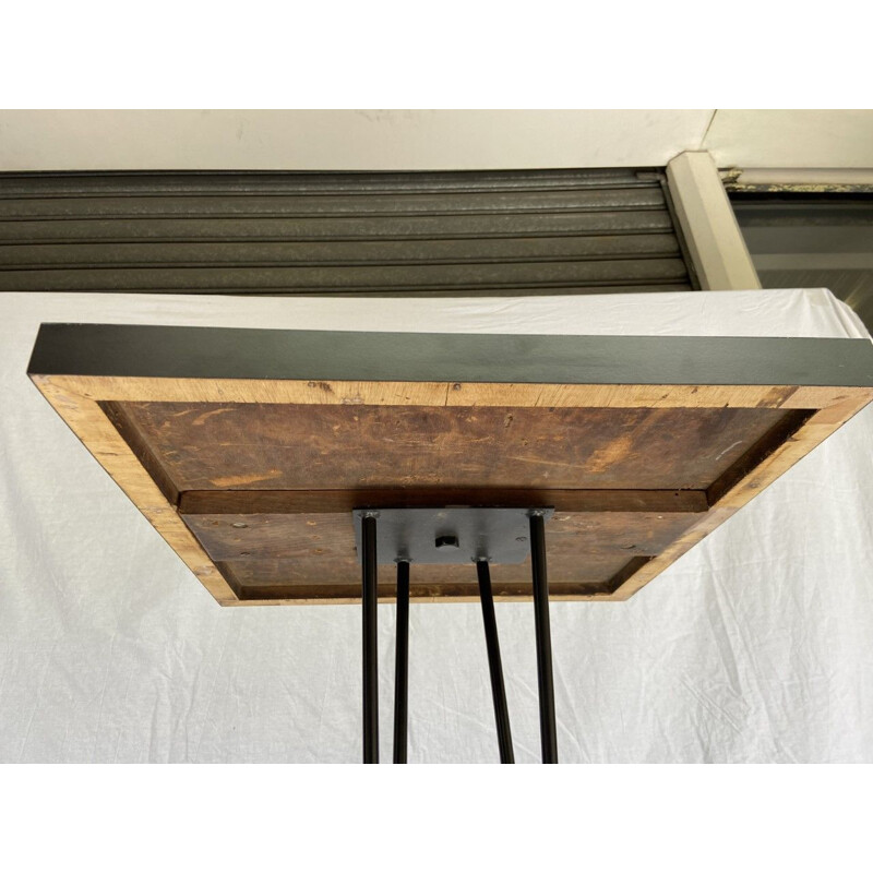 Vintage cafetaria tafel van Jean Prouvé