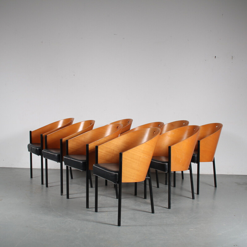 Vintage "Costes" dining chair by Philippe Starck for Driade, Italy 1980s