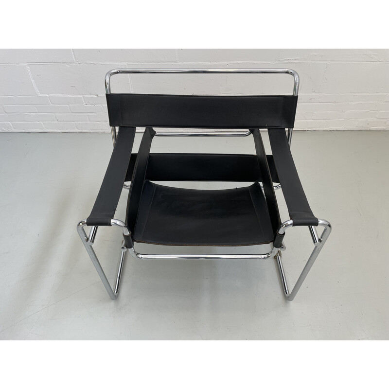 Vintage Wassily armchair by Marcel Breuer, 1970s