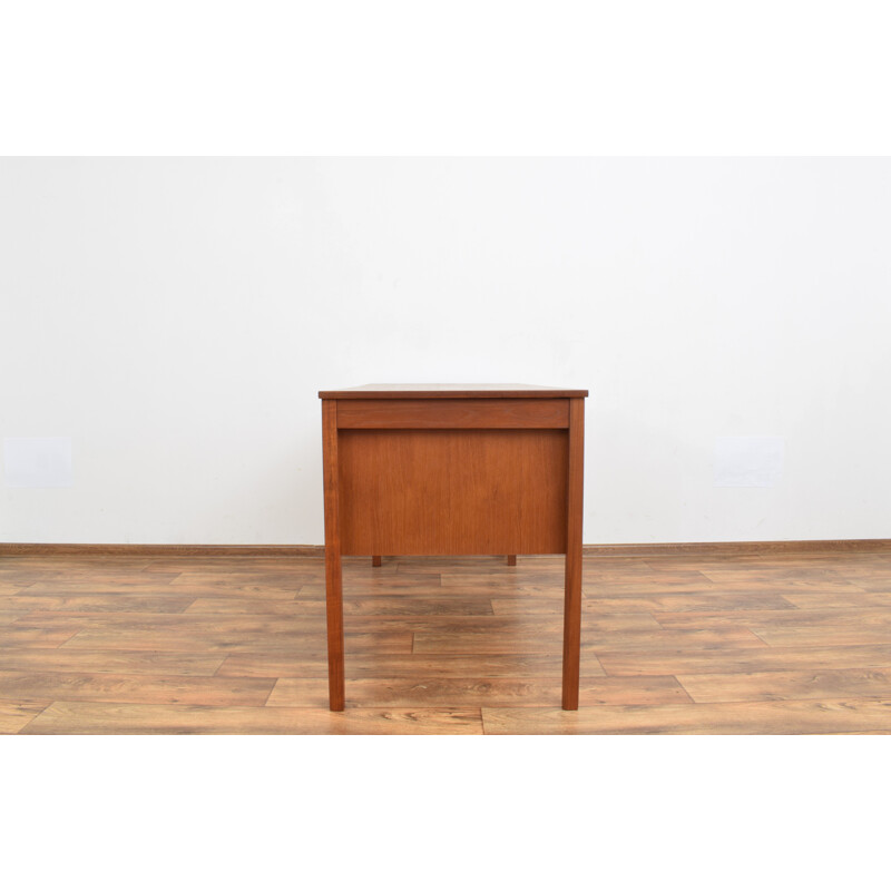 Mid-century Danish teak desk from Domino Møbler, 1960s