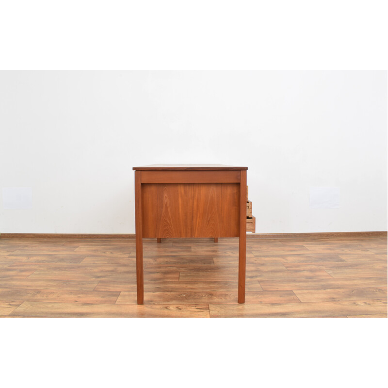 Mid-century Danish teak desk from Domino Møbler, 1960s