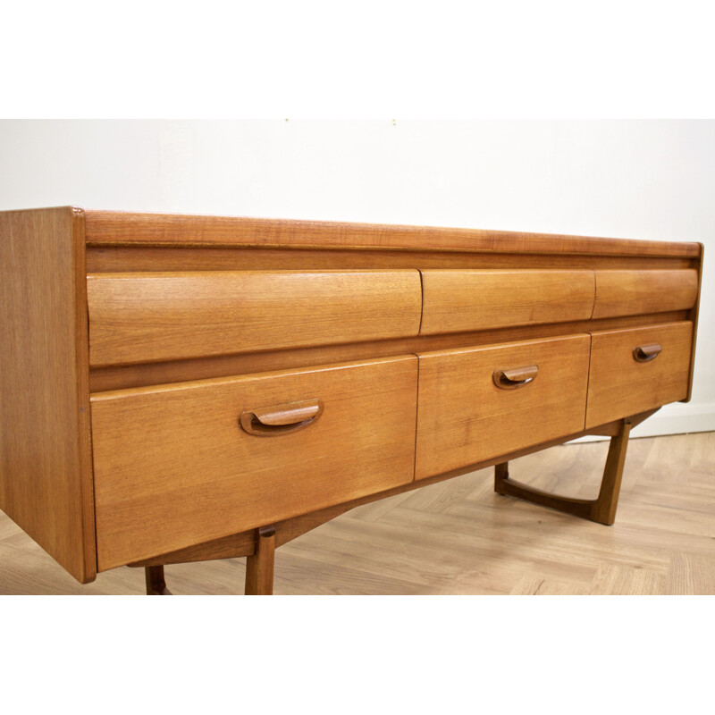 Mid-century teak sideboard from William Lawrence of Nottingham, UK 1960s