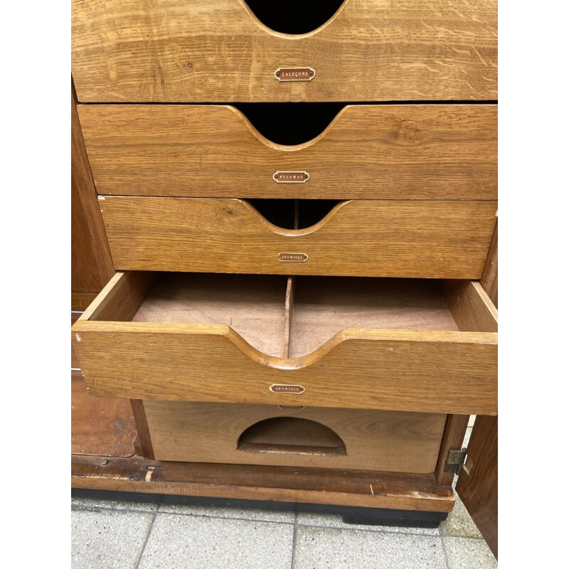 Vintage mahogany cabinet by Le Corbusier, 1930