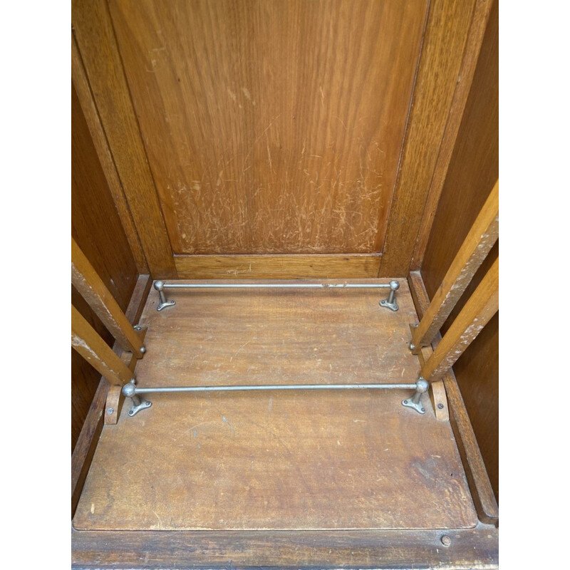 Vintage mahogany cabinet by Le Corbusier, 1930