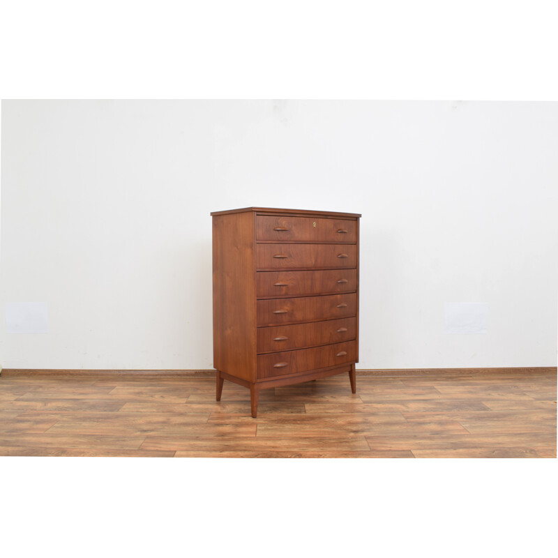 Commode danois vintage en teck par Kai Kristiansen, 1960