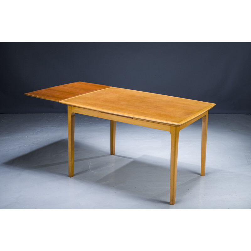 Mid-century extendable teak table, 1960s