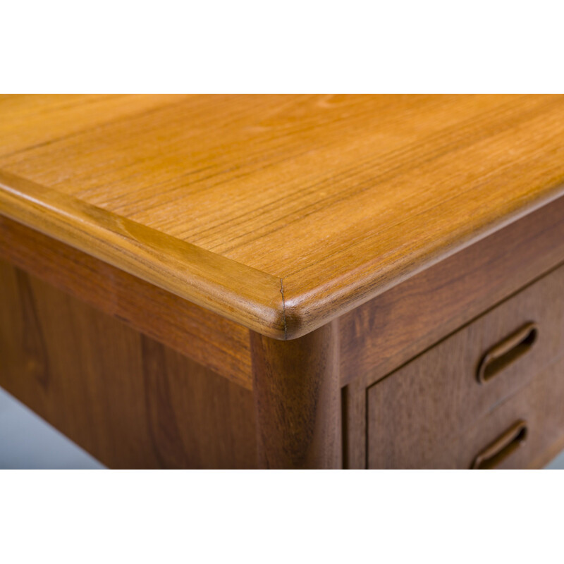 Vintage Danish teak desk, 1960s