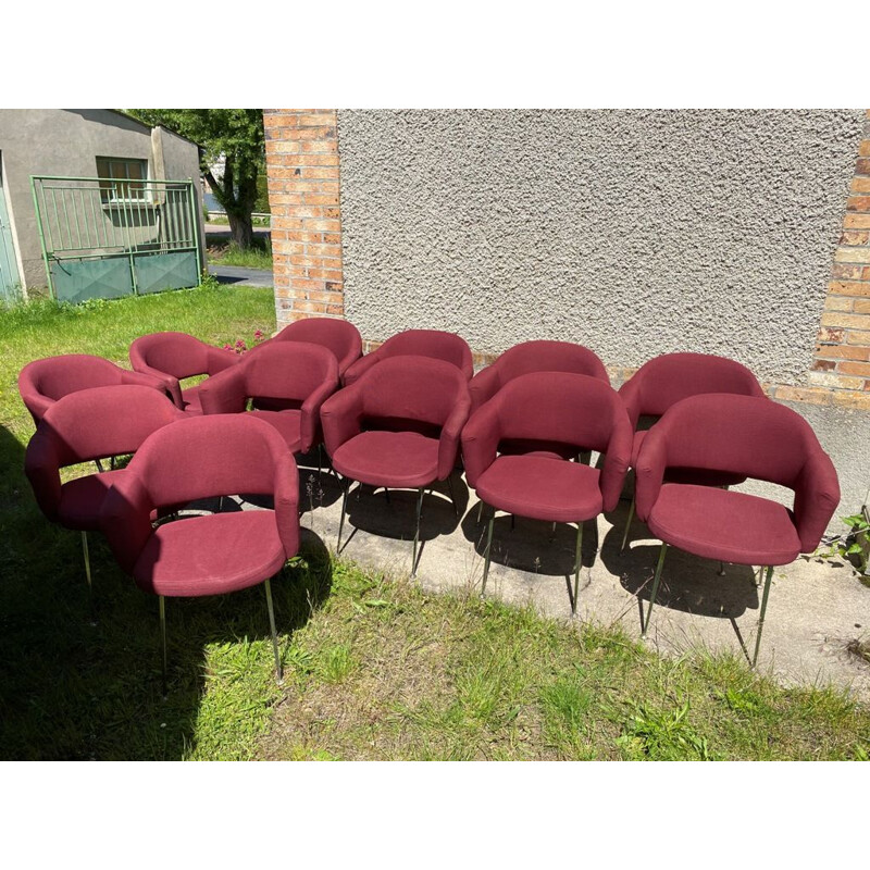 Vintage conference armchair by Eero SAARINEN for Knoll, 1957