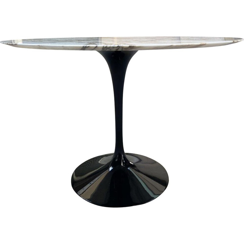 Table ronde tulip vintage par Eero Saarinen pour Knoll, 2020