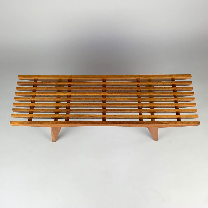 Mid-century Slat Bench - Plant Stand, 1960’s