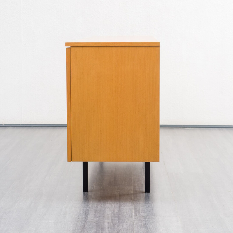 Minimalist vintage wood sideboard, 1960s