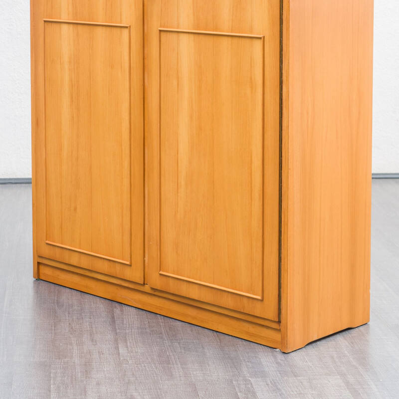 Vintage cherry wood cabinet by WKS, 1950s