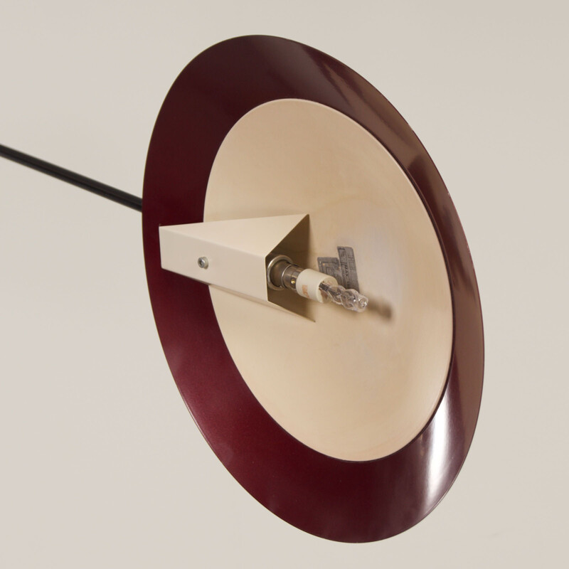 Vintage adjustable counterbalance pendant lamp by Herda, 1980s