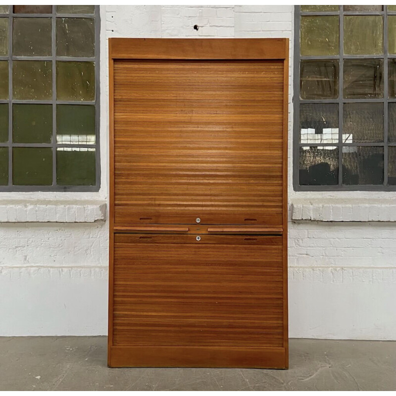 Vintage roller shutter cabinet by Thonet, 1920s