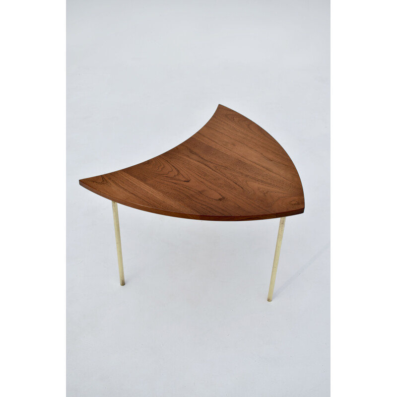 Vintage 523 Pinwheel Table by Peter Hvidt & Orla Molgaard Nielsen 1950s