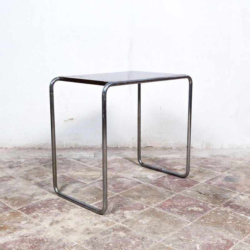 Vintage Thonet B 9 side table by Marcel Breuer